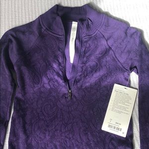 Lululemon Rest Less half zip
